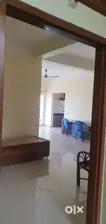 It's a 3BHK property with spacious lobby of about 400 square ft area .