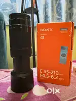 SONY E MOUNT LENS ALPHA  55-210mm F 4.5-6.3 OSS