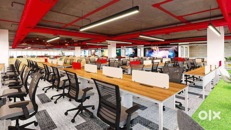 Plug n play furnished commercial office space for rent at vijay Nagar