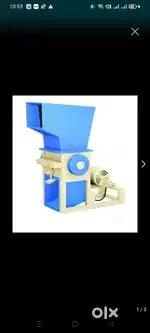 Plastic cutter shredder machine heavy