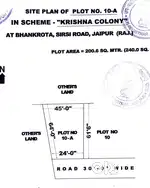 240 gaj gow mukhi plot available for sale, 9 room 2 toilet bathroom