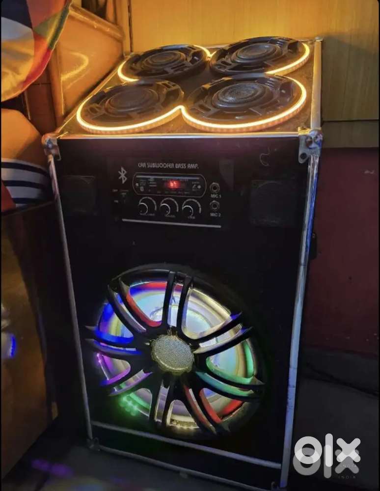 Party box bluetooth speaker