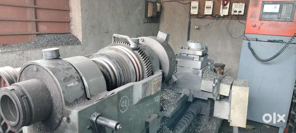 Retro lathe operator