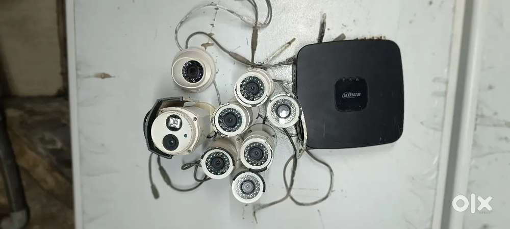8 CCTV CAMERA SETUP (DVR - DAHUA CAMERA- HIK VISION)