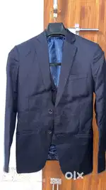 Coat Suit Pant - New Raymond Blue Three Piece suit