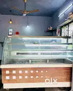Cake display fridge