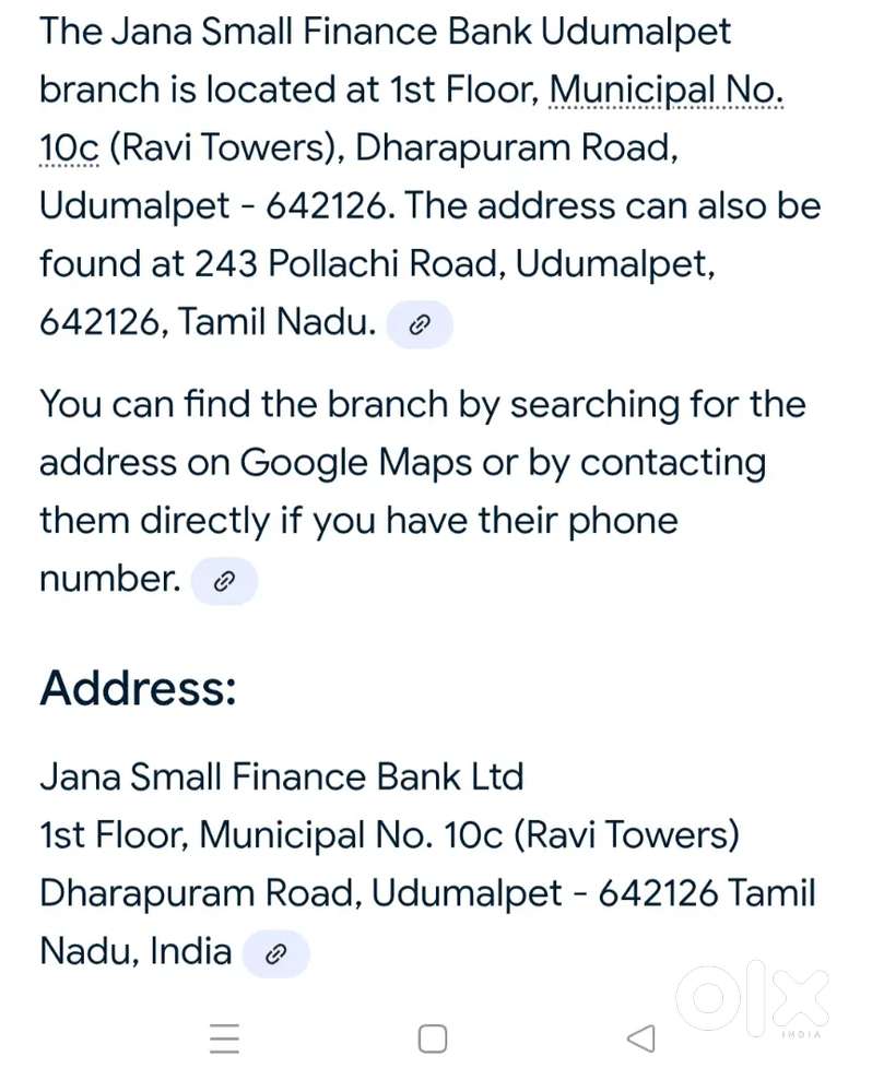 Company : Jana Small Finance Bank. Role : CREC, CREM