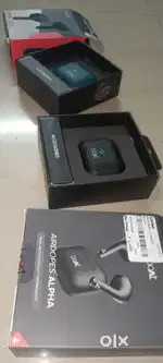 Only use for 1 week . Pods are in new condition. 1 mat black2 mat blue
