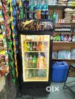 Ice cream and Cold drink glass door refrigerator urgent sell