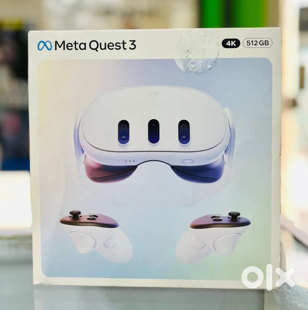 Boxed Meta Quest 3 Virtual reality Headset