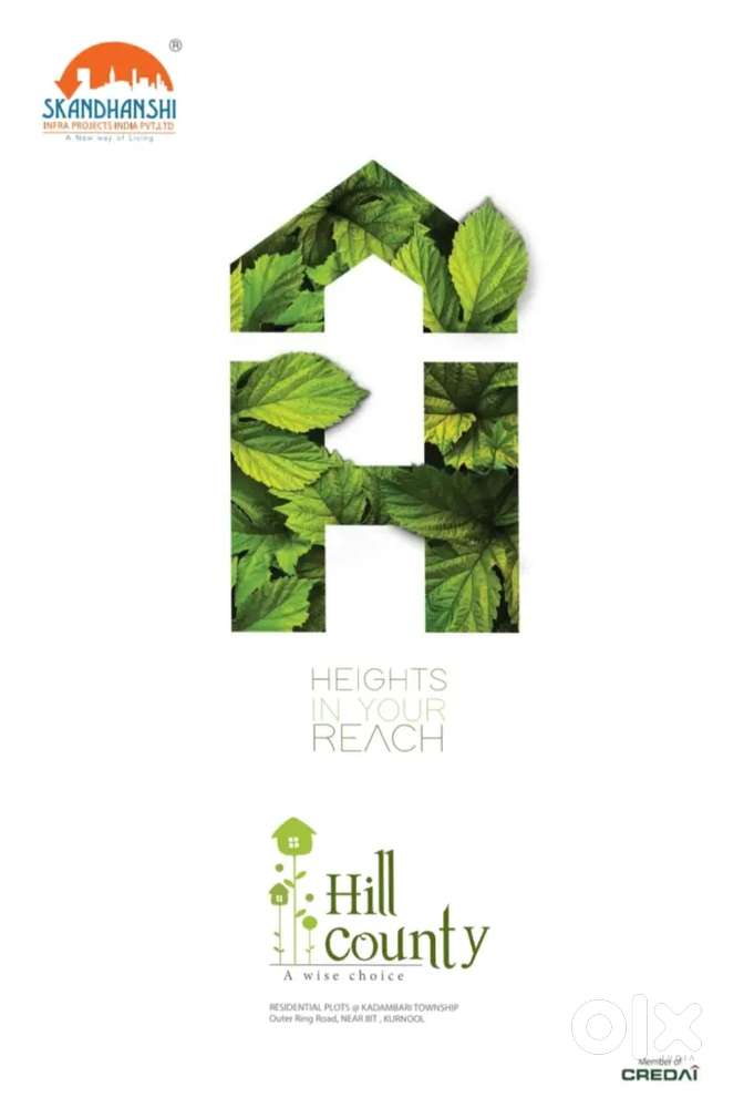 Residential plot in kadambari estate