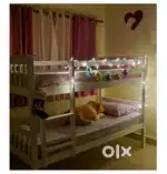 Bunk bed [White color]
