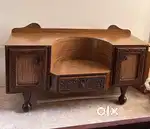 Wooden storage cupboard