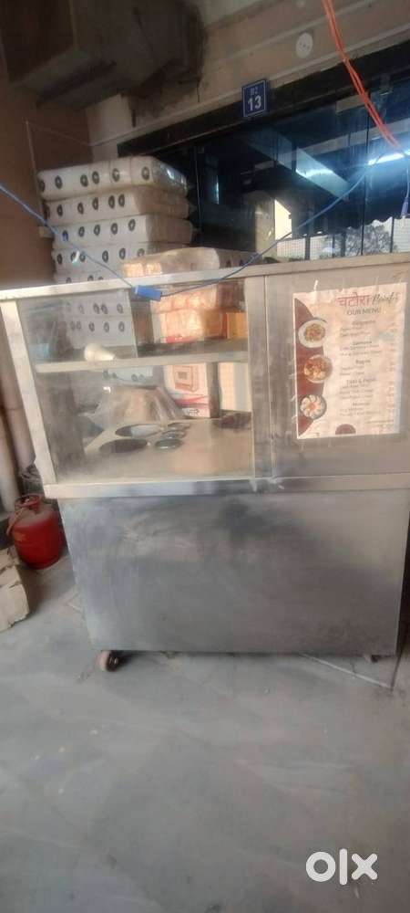 Golgappe Chaat counter