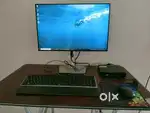 HP ProDesk i5 Desktop Set  8GB RAM  256GB SSD  24” Dell Monitor