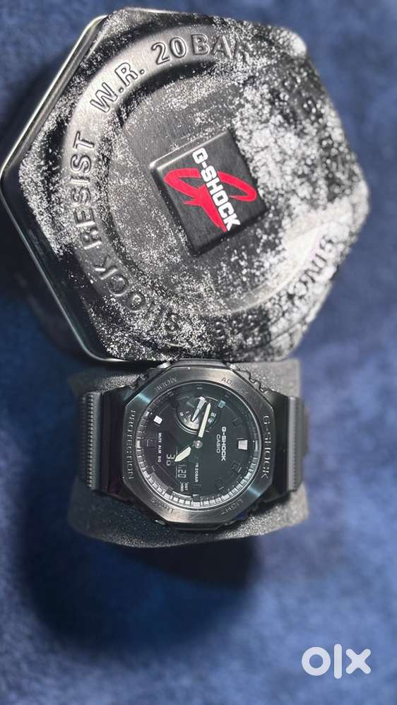 Casio G-Shock GM-2100BB-1ADR Analog-Digital Resin Strap