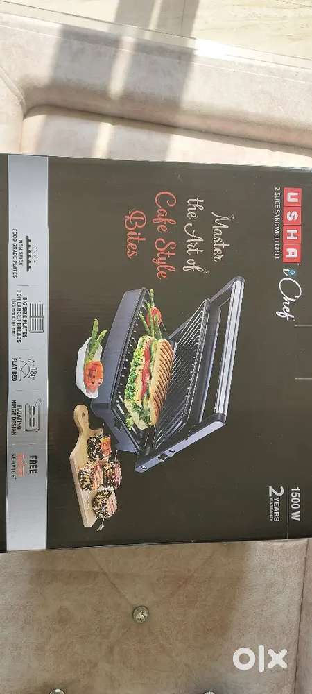 Usha I Chef 2 Slice Sandwich Grill