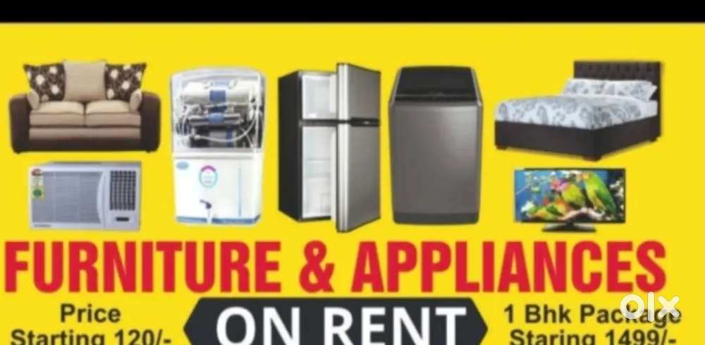 Furniture appliances on RENT