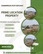 Commercial plot for sale(anjora)with 100% finance facility.