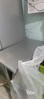Steel dining table small size