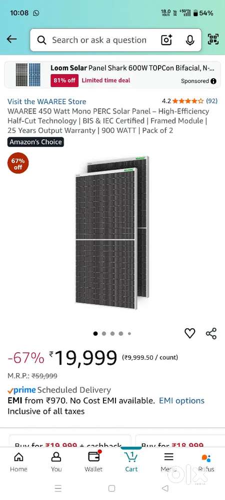 Solar plate