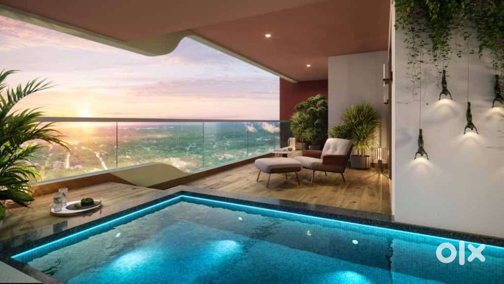 3.5 bhks,with private pool @ bavdhan, absolutely Hill view