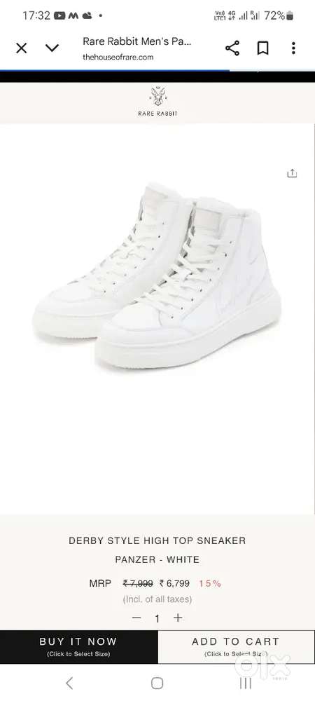 Rare rabbit boot for men