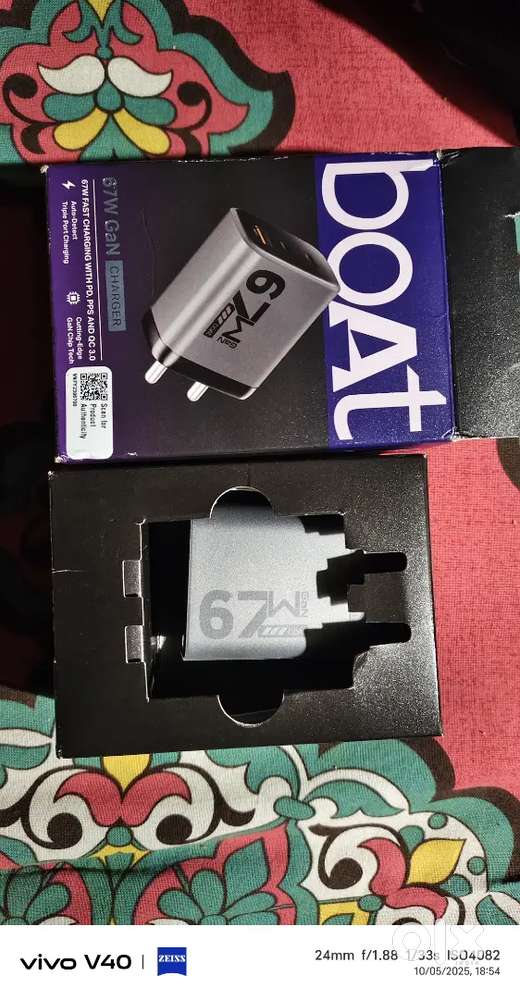 Boat 67W FAST CHARGING WITH PD, PPS AND QC 3.0