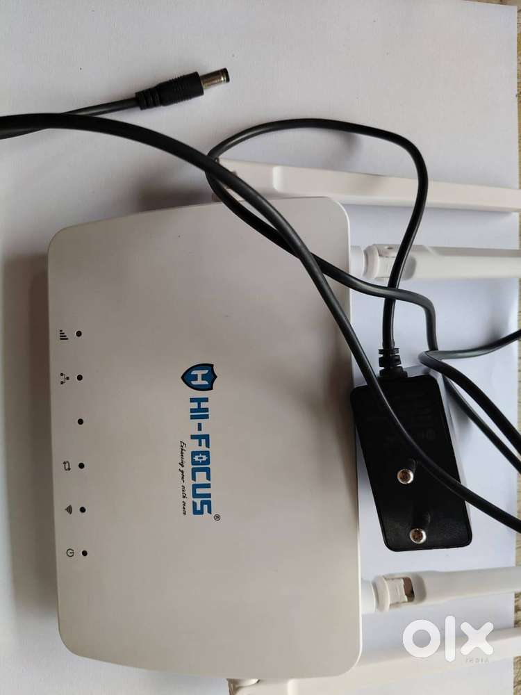 Wi-Fi Router 4G/5G Sim Based  WITH 4 Antennas 2 NOS 999/-