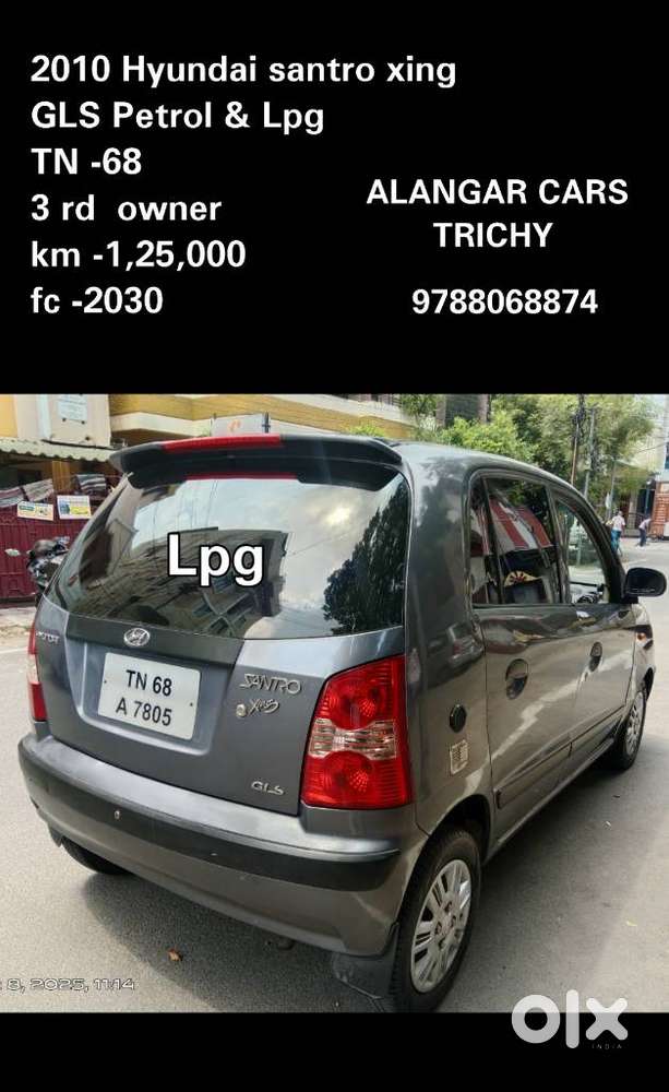 Hyundai Santro Xing GLS, 2010, LPG