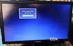 Complete desktop with Samsung monitor