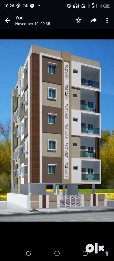 Advance only 5 lakhs now. Within city. Scenic location.