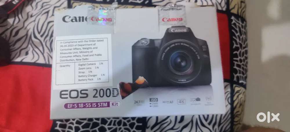 Canon 200d mark 2 , 3 months old