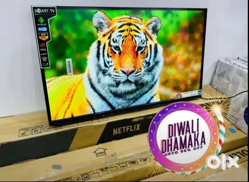 Big discount on smart Android led tv with 4k all size available