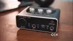 Behringer U-Phoria UM2×2 Audio Interface 48v Power With Box