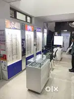 Complete Optical Shop Display & Counters – Urgent Sale