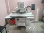Computer embroidery machine