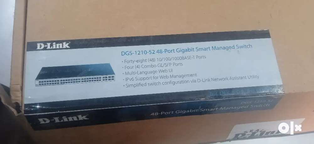 D link  48-port giabit smart managed swtich