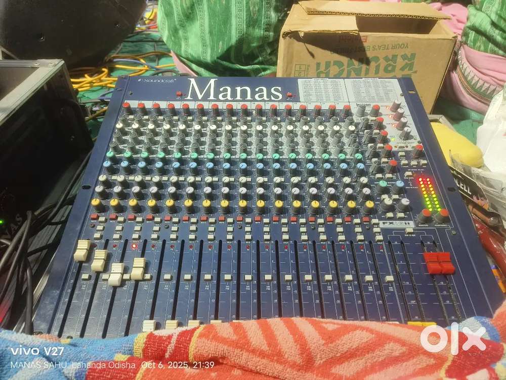 Sound craft fx 16 ii with flight case sell