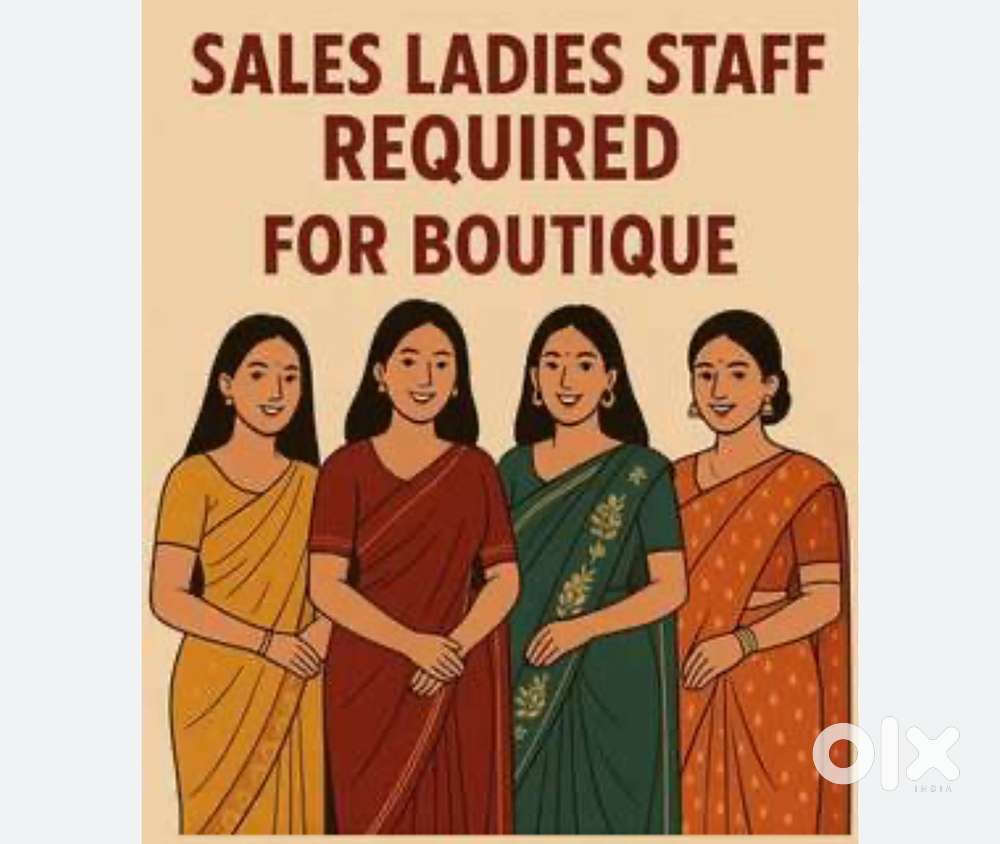 LADIES STAFF REQUIRED FOR CLOTHING SHOWROOM