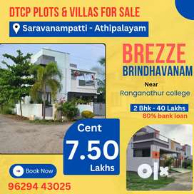 Saravanampatti - sri Ranganathur college near DTCP plots for sale
