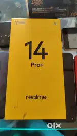 Realme 14 pro plus  (12/512) open box with 12 months warranty