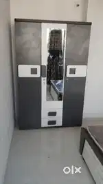 3 doors wardrobe new with 5 yrs warranty* from engineering wood A grad