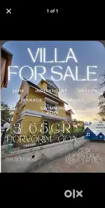 5BHK UNFURNISHED UNUSED VILLA in Socorro Porvorim Goa