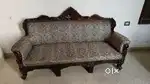 Wooden Sofa Set 5 Seater