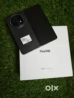 OPPO FIND N5 FOLD  BLACK GLOBAL 16GB 512GB LAST MONTH ACTIVATED