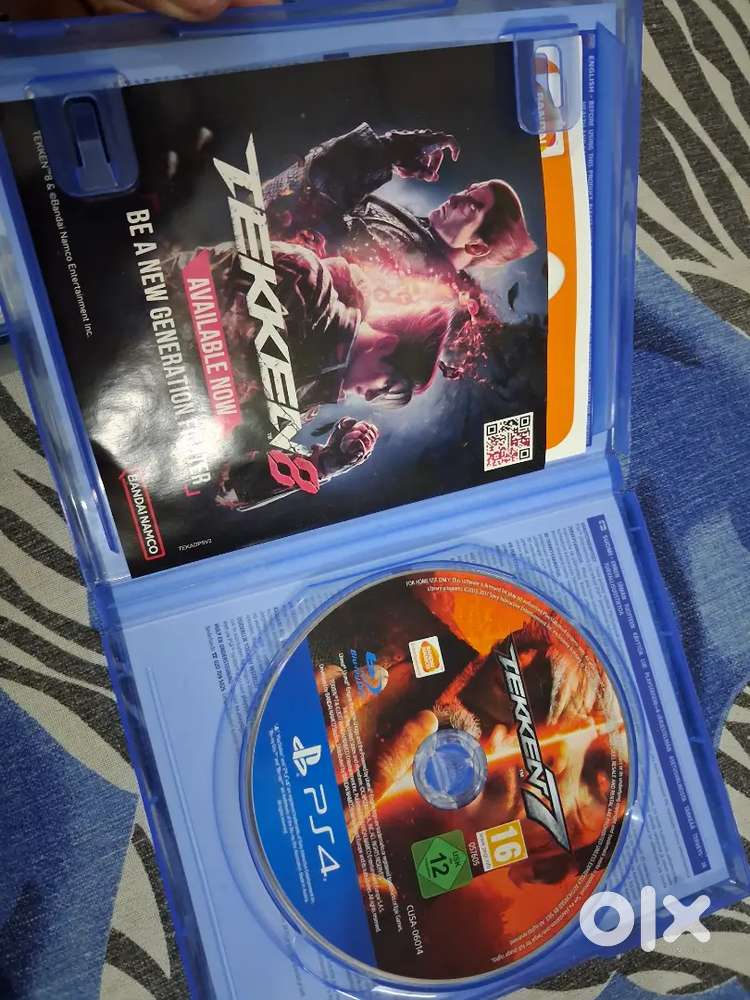 Ps4 cd's tekken 7 and Assassin creed syndicate