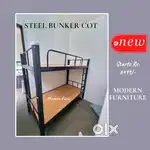 Bunker cot Steel Bunk Bed Single size Best Sale @8596