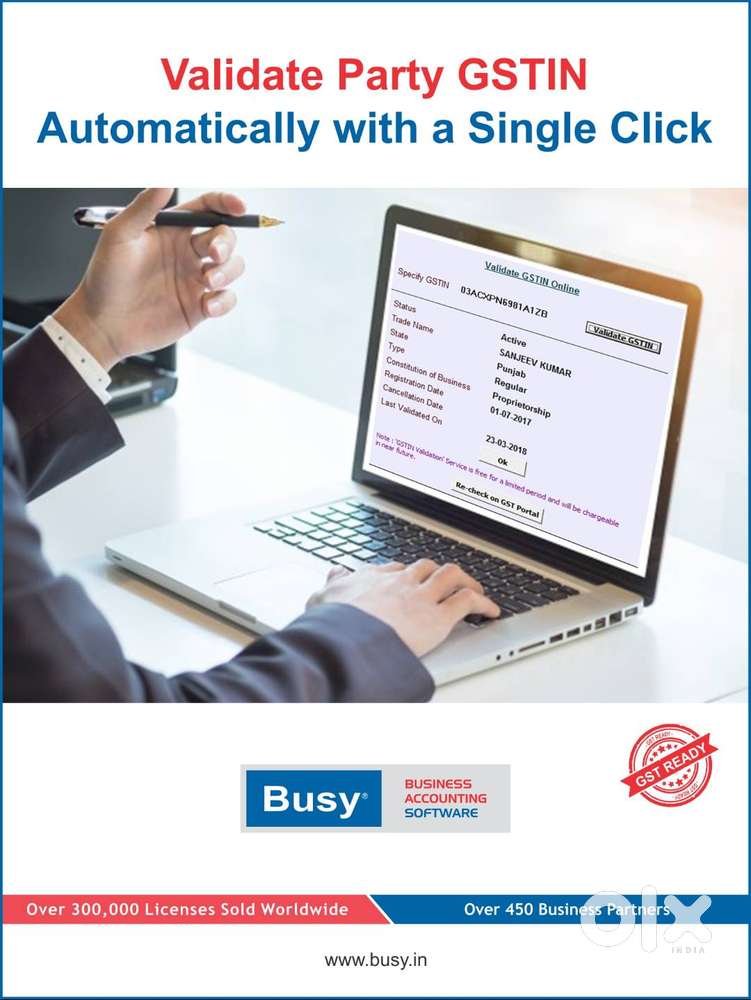 Field Sales Executive for Busy Accounting Software