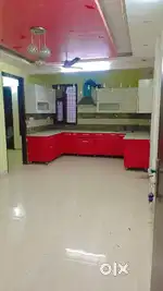 For rent 2bhk flat in new colony washroom.2 cobed